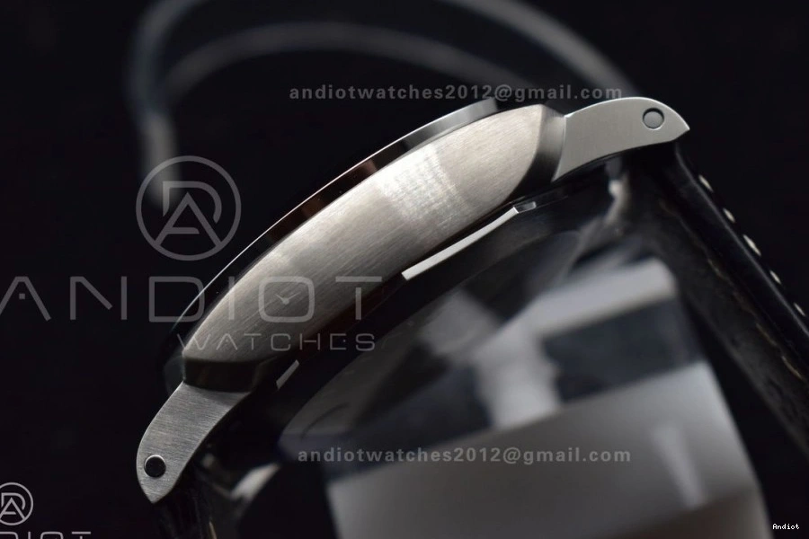 on Black Black Dial  Best Leather Strap VSF P.9010 PAM1312 1:1 Edition 0505
